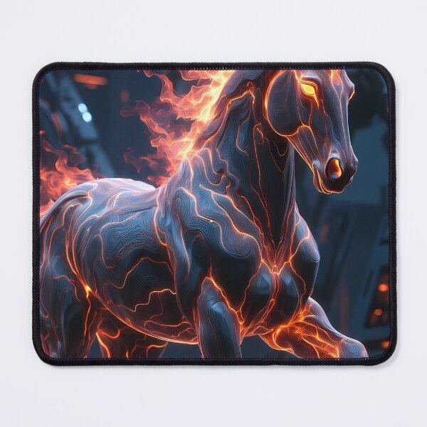 Item preview, Fire Horse Energy Art (image size 7840x11680) designed and sold by Digital-Davinci.