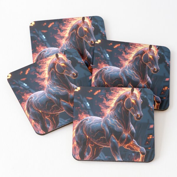 Item preview, Fire Horse Energy Art (image size 7840x11680) designed and sold by Digital-Davinci.
