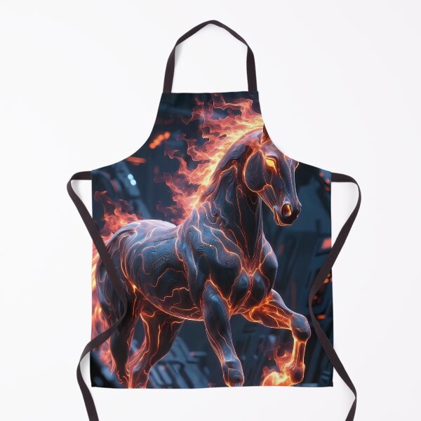 Item preview, Fire Horse Energy Art (image size 7840x11680) designed and sold by Digital-Davinci.
