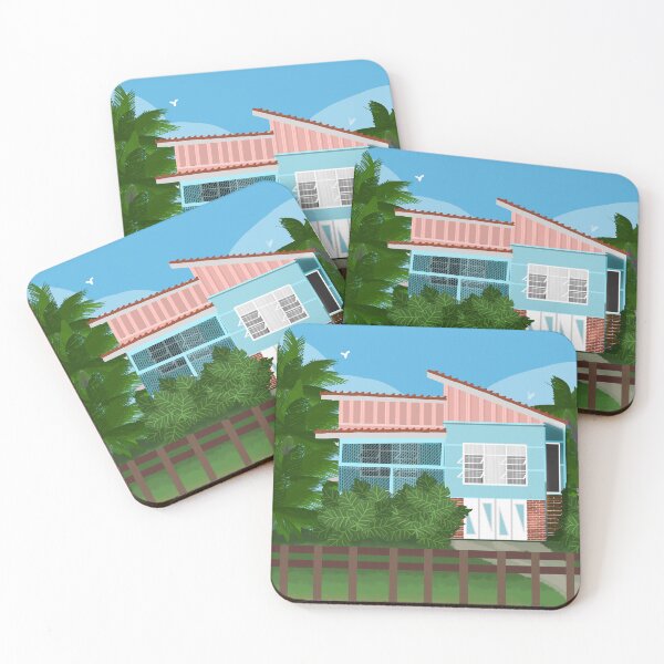 Item preview, The Blue Fibro House at the Entrance designed and sold by Donnahuntriss.