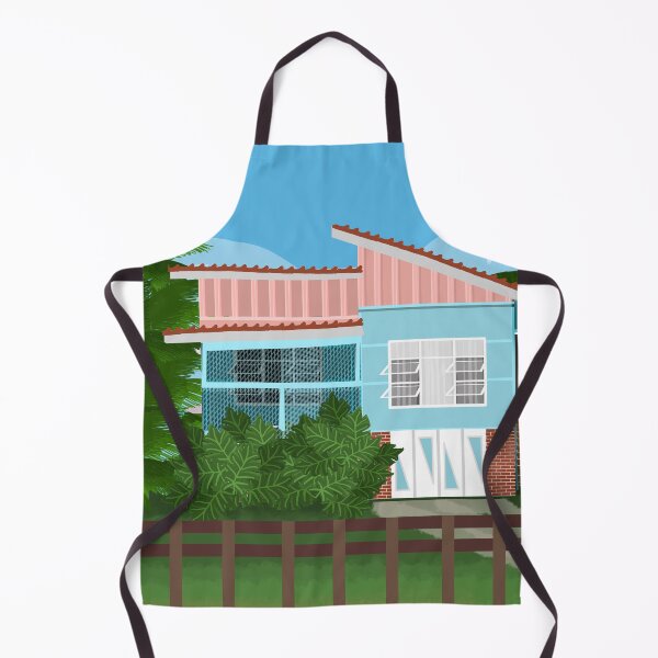 Item preview, The Blue Fibro House at the Entrance designed and sold by Donnahuntriss.