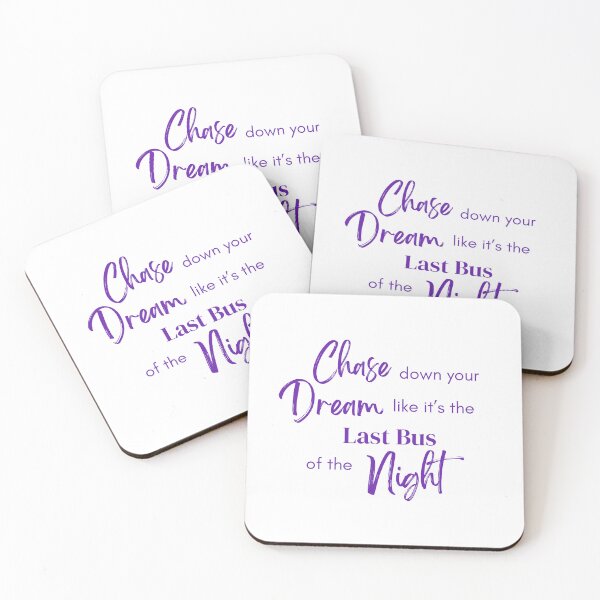 Item preview, Chase Down Your Dream... Purple Lettering designed and sold by kristimb.