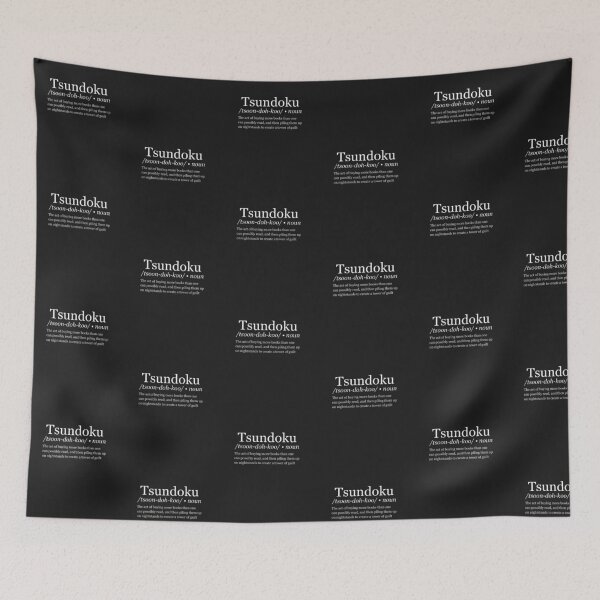 Item preview, Tsundoku Definition | Book Lover Hoarding Books Dictionary Meaning designed and sold by VENOHA.