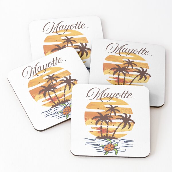 Item preview, Mayotte under the coconut palm sun designed and sold by FoxinhoSoumaila.