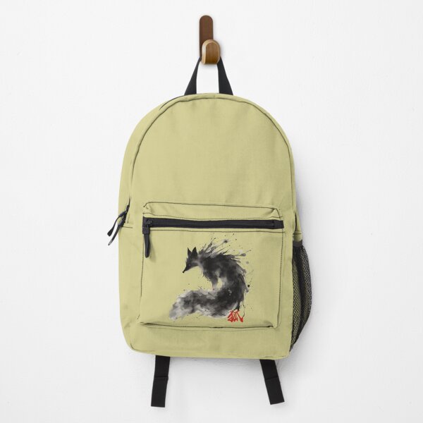 Item preview, Ink Wash Fox, Japanese Kanji designed and sold by カイトラボ.