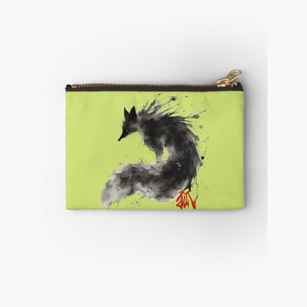 Item preview, Ink Wash Fox, Japanese Kanji designed and sold by カイトラボ.