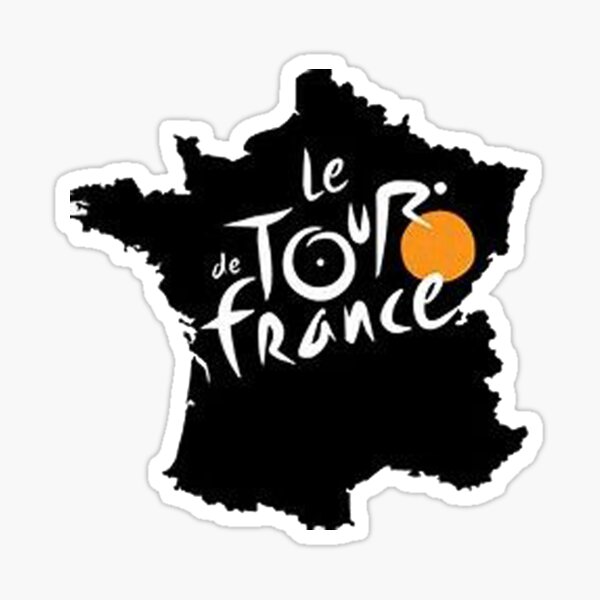 Tour de France: logo de poche Sticker