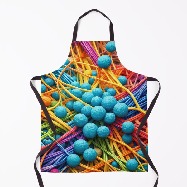 Item preview, Rainbow Fiber Tangle designed and sold by Kaleidoscope Print.