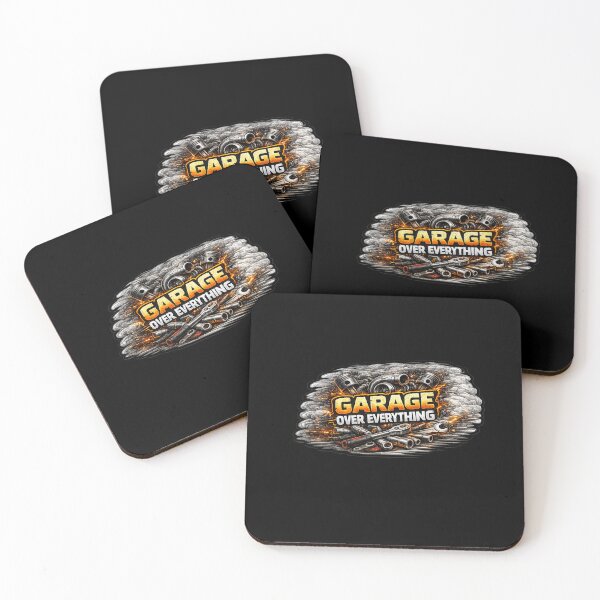 Item preview, Garage Over Everything – Car Builder & Garage Life Sticker designed and sold by Wolf Garage.