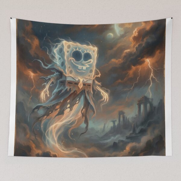 Item preview, SPONGEBOB GHOSTLY designed and sold by HappyBoiShean.