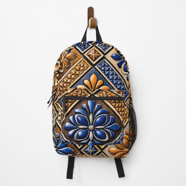 Item preview, Ornate Floral Tile Mosaic designed and sold by Kaleidoscope Print.