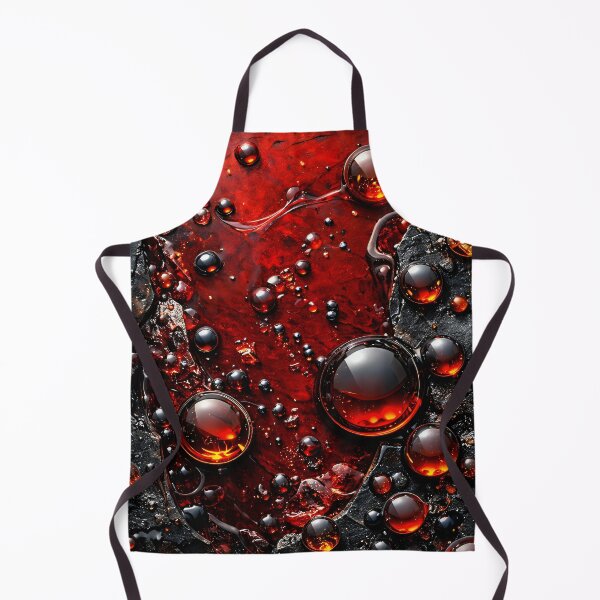 Item preview, Molten Ember Droplets designed and sold by Kaleidoscope Print.