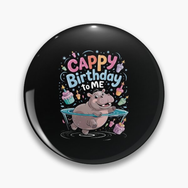 Item preview, Cappy Birthday To Me Capy Birthday12 designed and sold by AquaKiev.