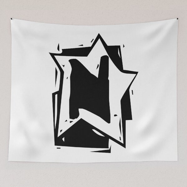 Item preview, Alphabets Doodle - Star Letter | YWZMXX 13 designed and sold by MyStickersCove.