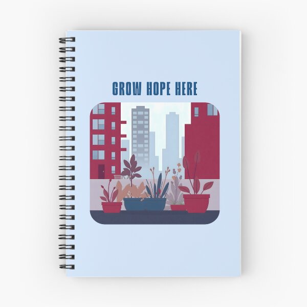Item preview, Grow Hope Here Urban Gardening designed and sold by Sachie's Studio.