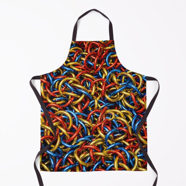 Item preview, Tri-Color Chainmail Weave designed and sold by Kaleidoscope Print.