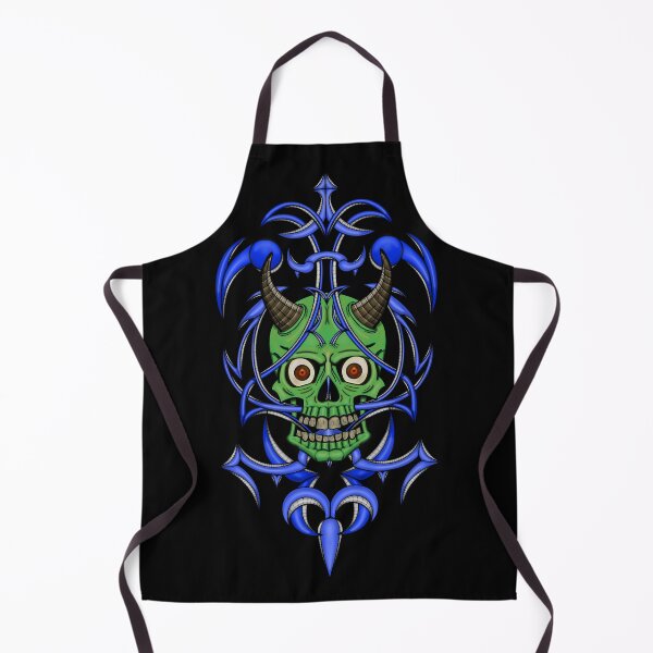 Item preview, Horned Tribal Skull designed and sold by RCbassDesigns.