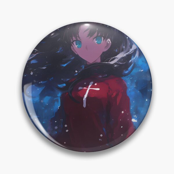 Item preview, Rin Tohsaka Fatestaynight Winter Night Snowfall Mood designed and sold by mildaclairmo.