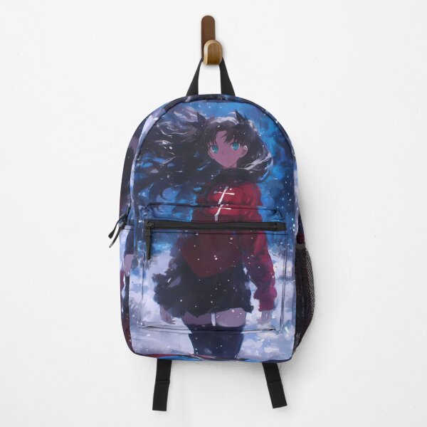 Item preview, Rin Tohsaka Fatestaynight Winter Night Snowfall Mood designed and sold by mildaclairmo.