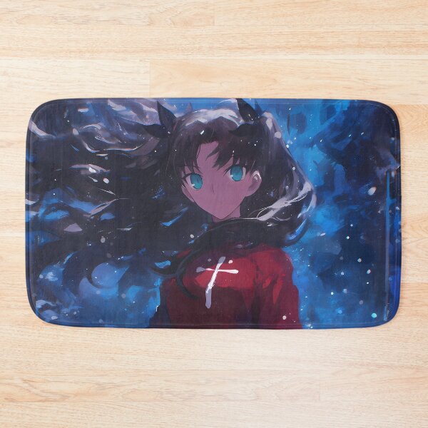 Item preview, Rin Tohsaka Fatestaynight Winter Night Snowfall Mood designed and sold by mildaclairmo.