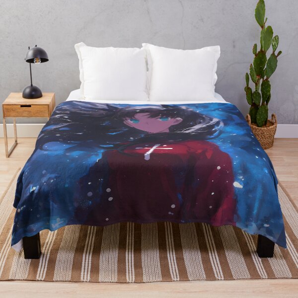 Item preview, Rin Tohsaka Fatestaynight Winter Night Snowfall Mood designed and sold by mildaclairmo.