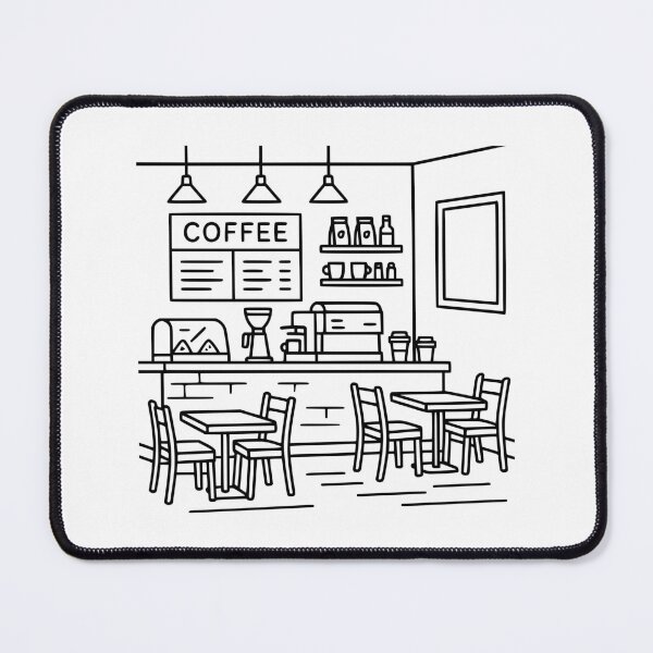 Item preview, Coffee Shop designed and sold by GraphicsClub.