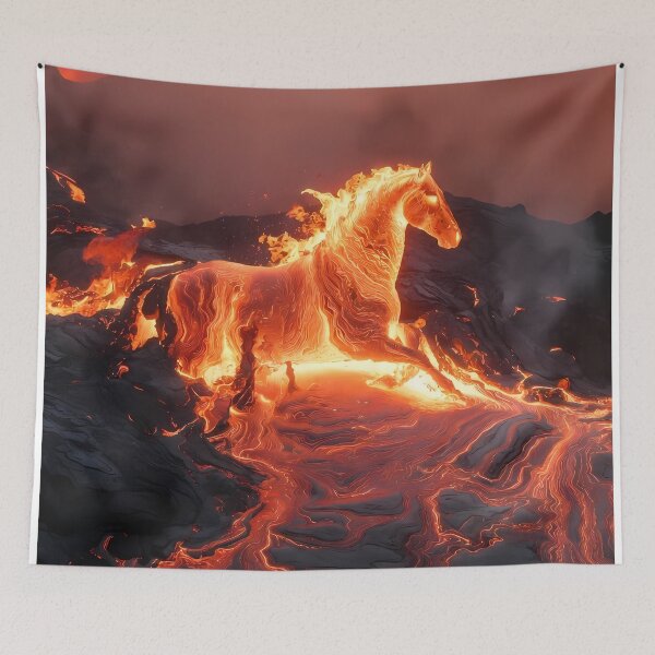 Item preview, Fire Horse Energy Art (image size 7840x11680) designed and sold by Digital-Davinci.