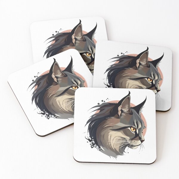 Item preview, Expressive Feline Face Closeup 3 designed and sold by Tom-Johnson.