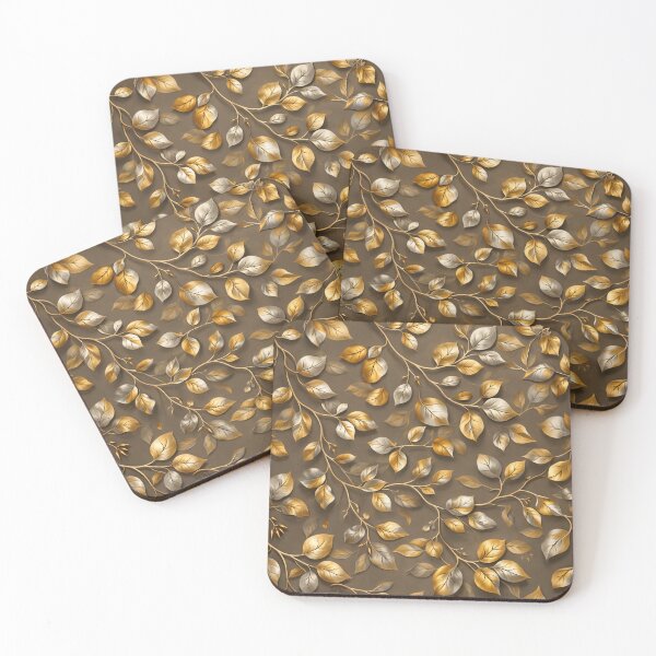 Item preview, Gilded Leaf Vine Pattern designed and sold by Kaleidoscope Print.