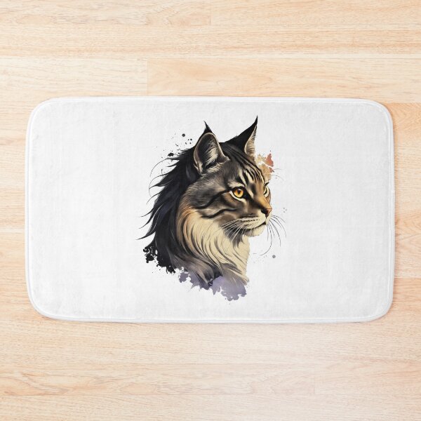 Item preview, Expressive Feline Face Closeup 4 designed and sold by Tom-Johnson.