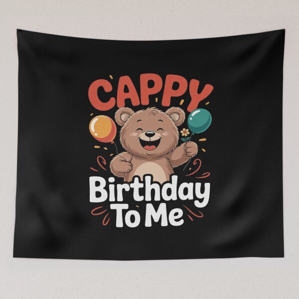 Item preview, Cappy Birthday To Me Capy Birthday13 designed and sold by MarryIsMonth.