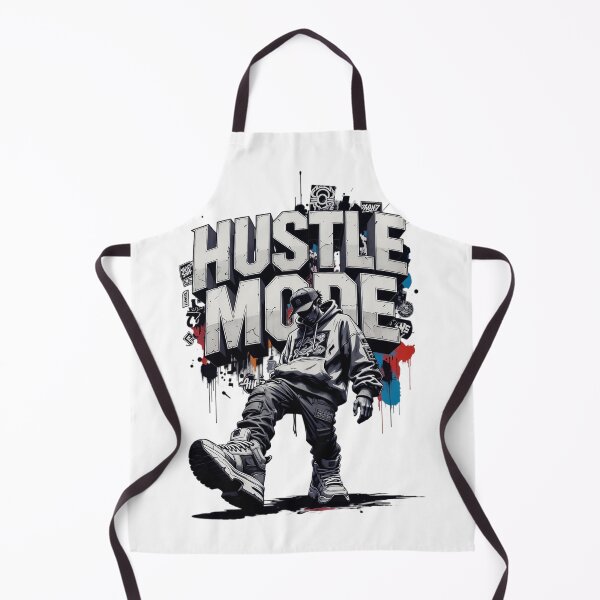 Item preview, Urban Streetwear Character With Hustle Mode Text designed and sold by newvisionart191.