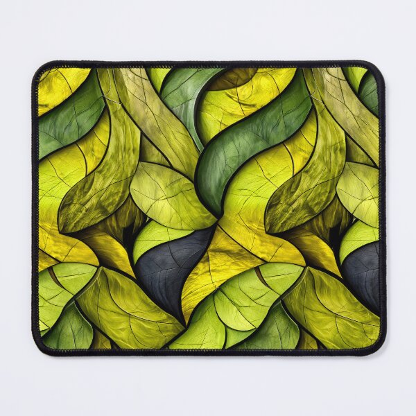 Item preview, Woven Leaf Waves designed and sold by Kaleidoscope Print.
