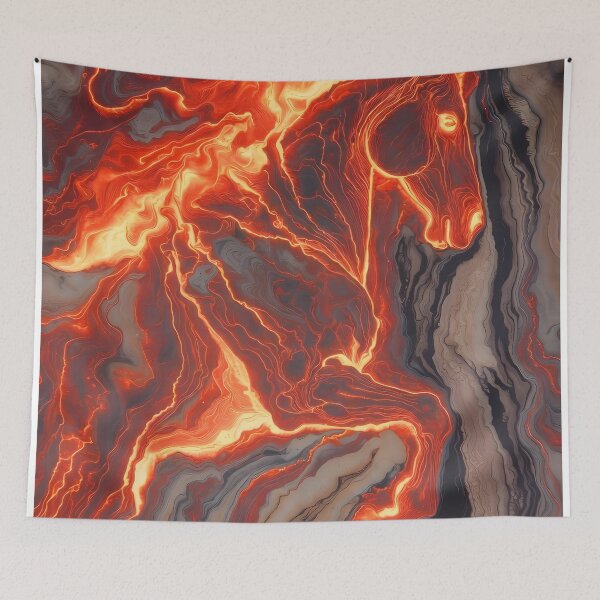 Item preview, Fire Horse Energy Art (image size 7840x11680) designed and sold by Digital-Davinci.