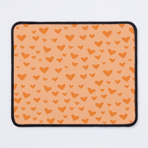 Item preview, Cute Orange Heart Pattern Peach Phone Case designed and sold by FestivityFinds.