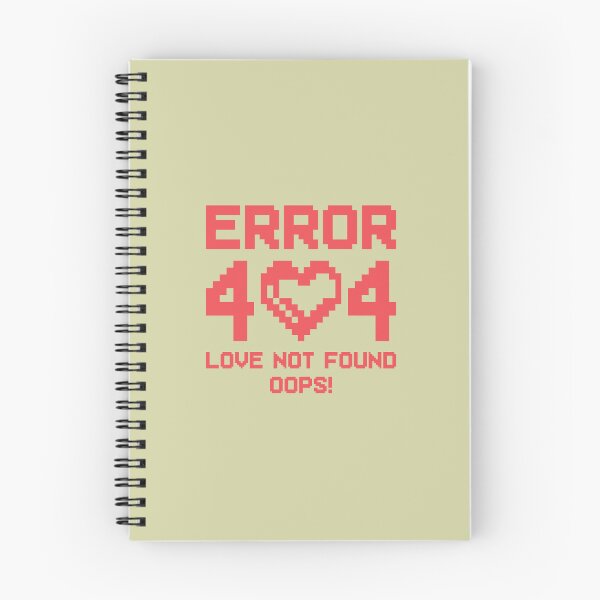 Item preview, Error 404 Love Not Found – Pixel Heart Gamer Humor, Funny Nerd Valentine Design designed and sold by Golden Blaze Studio.