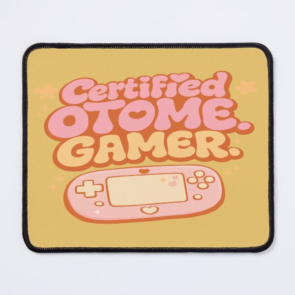 Item preview, Groovy Pink Retro Certified Otome Gamer designed and sold by TokimekiCo.