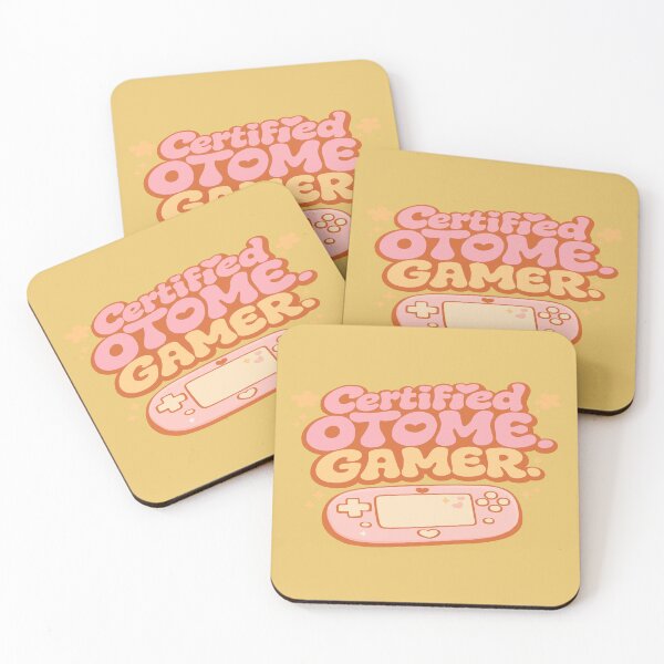 Item preview, Groovy Pink Retro Certified Otome Gamer designed and sold by TokimekiCo.