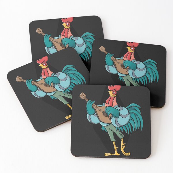 Aperçu de l'œuvre Alan-A-Dale Rooster_OO-De-Lally Golly Quelle journée ! Tatouage Aquarelle Robin créée et vendue par benbuster.