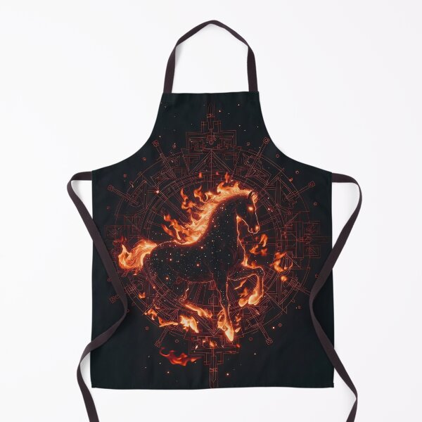 Item preview, Fire Horse Energy Art (image size 7840x11680) designed and sold by Digital-Davinci.