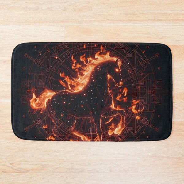 Item preview, Fire Horse Energy Art (image size 7840x11680) designed and sold by Digital-Davinci.