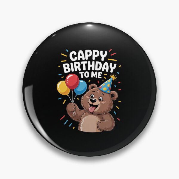 Item preview, Cappy Birthday To Me Capy Birthday15 designed and sold by AquaKiev.