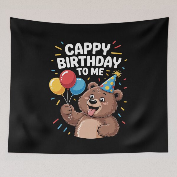Item preview, Cappy Birthday To Me Capy Birthday15 designed and sold by AquaKiev.