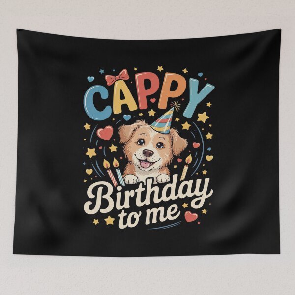 Item preview, Cappy Birthday To Me Capy Birthday16 designed and sold by MarryIsMonth.