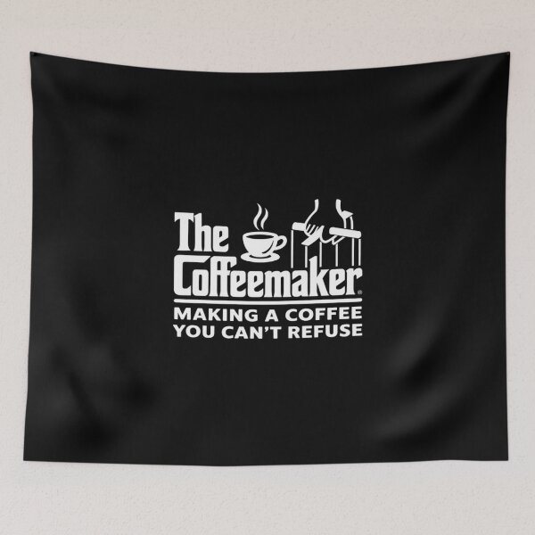 Item preview, The Coffeemaker Making A Coffee You Can't Refuse - Barista designed and sold by MythWoot.