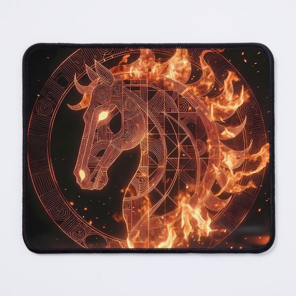 Item preview, Fire Horse Energy Art (image size 7840x11680) designed and sold by Digital-Davinci.