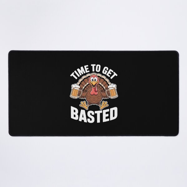 Item preview, Time To Get Basted Beer Thanksgiving Turkey designed and sold by MythWoot.