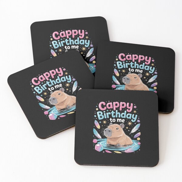 Item preview, Cappy Birthday To Me Capy Birthday22 designed and sold by AquaKiev.