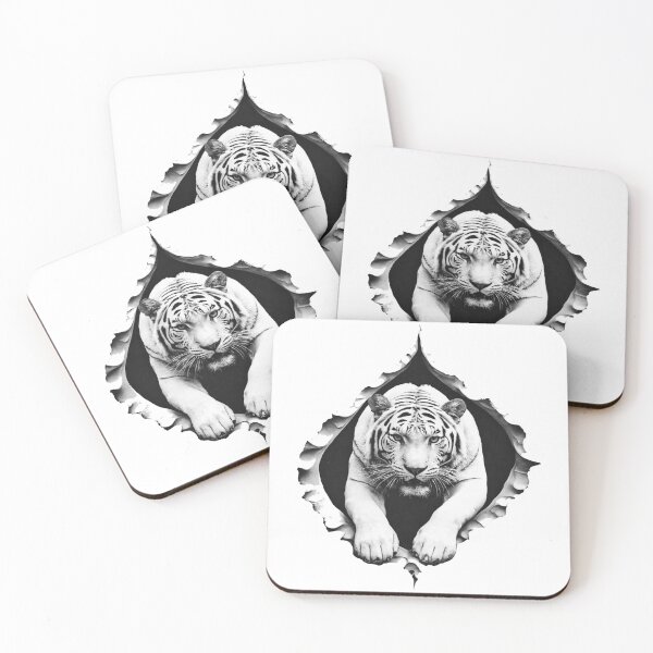 Item preview, Tiger Shattering Stone Wall 3 designed and sold by Tom-Johnson.