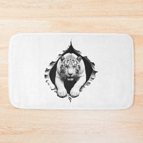 Item preview, Tiger Shattering Stone Wall 3 designed and sold by Tom-Johnson.